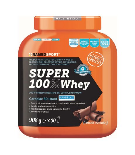 SUPER 100% WHEY SMO CHOC 908G