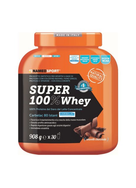 SUPER 100% WHEY SMO CHOC 908G