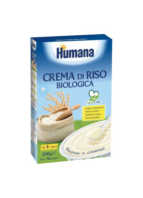 HUMANA CREMA DI RISO BIO 230G