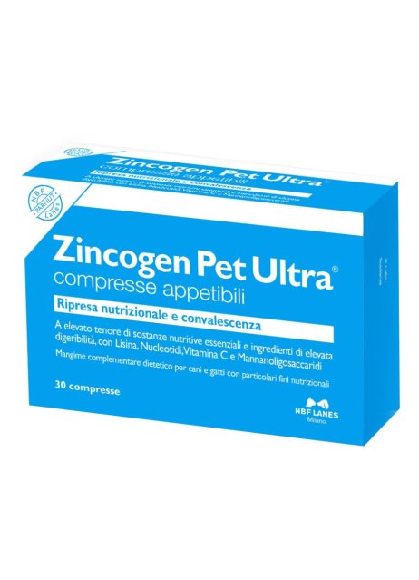 ZINCOGEN PET ULTRA 30CPR VET