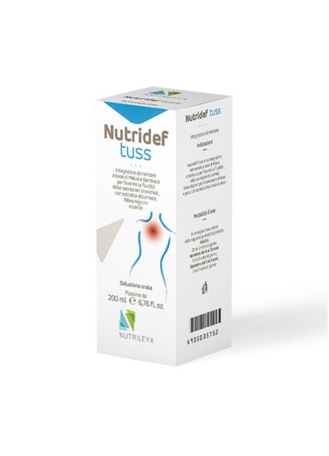 NUTRIDEF TUSS SOLUZ OR 200ML