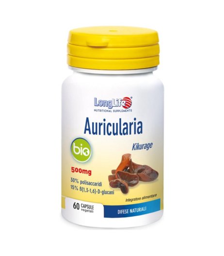 LONGLIFE AURICULARIA BIO 60CPS