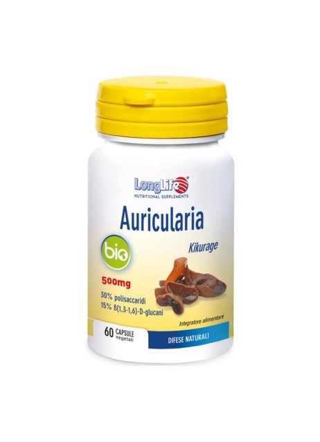 LONGLIFE AURICULARIA BIO 60CPS