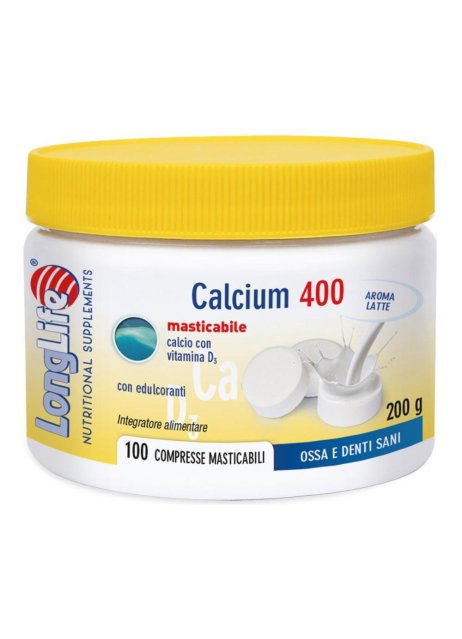 LONGLIFE CALCIUM LATTE 100CPR