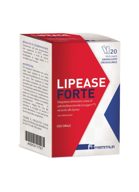 Lipease Forte 20stick Pack Mon