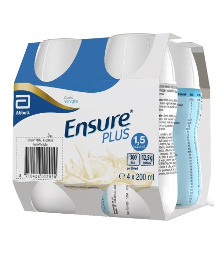 ENSURE PLUS VANILLA 4X200ML