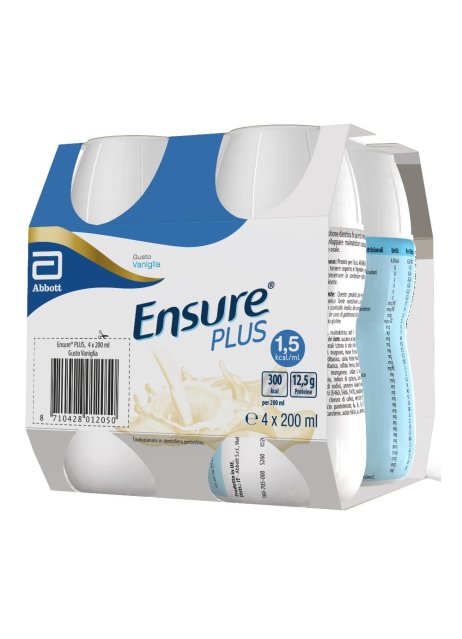 ENSURE PLUS VANILLA 4X200ML