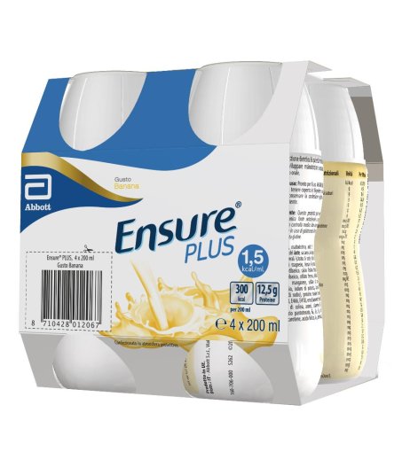 ENSURE PLUS BANANA 4X200ML