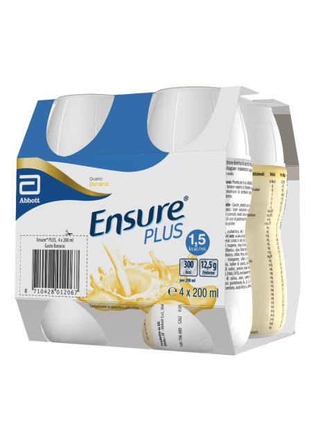 ENSURE PLUS BANANA 4X200ML