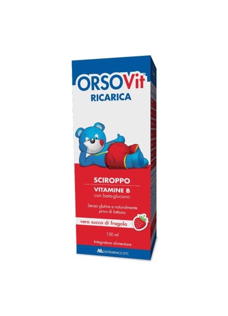 ORSOVIT RICARICA SCIROPPO 150ML