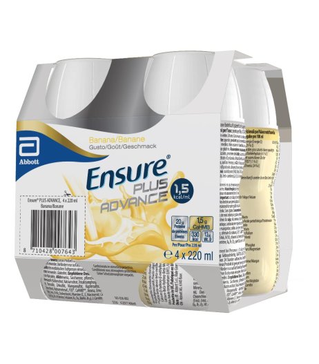 ENSURE PLUS ADVANCE BANAN 4X220