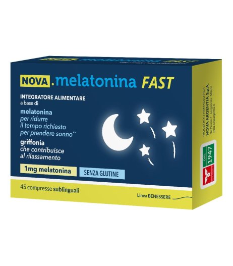 NOVA MELATONINA FAST 45CPR