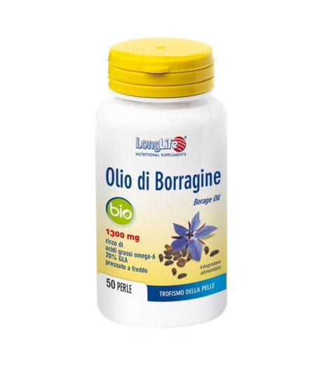 LONGLIFE OLIO BORRAG BIO 50PRL