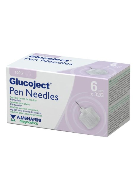 GLUCOJECT PEN NEEDLES  6MM G32