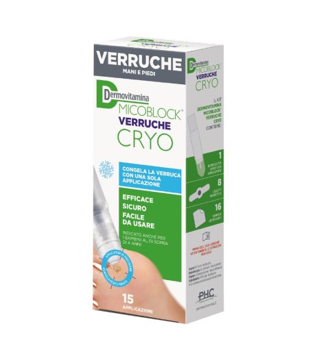 DERMOVITAMINA VERRUCHE CRYO