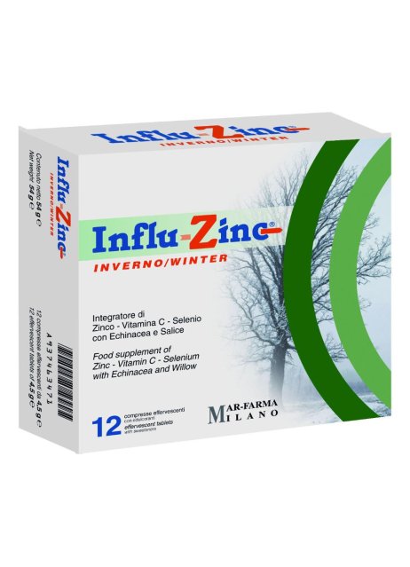 INFLU ZINC INVERN 12CPR EFFERV