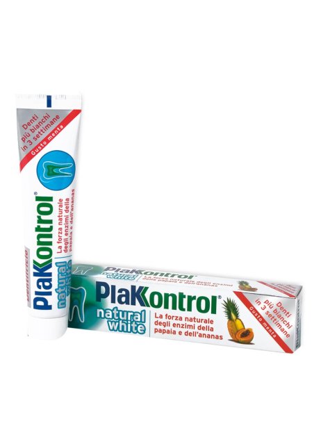 PLAKKONTROL NATURAL WHITE 100G