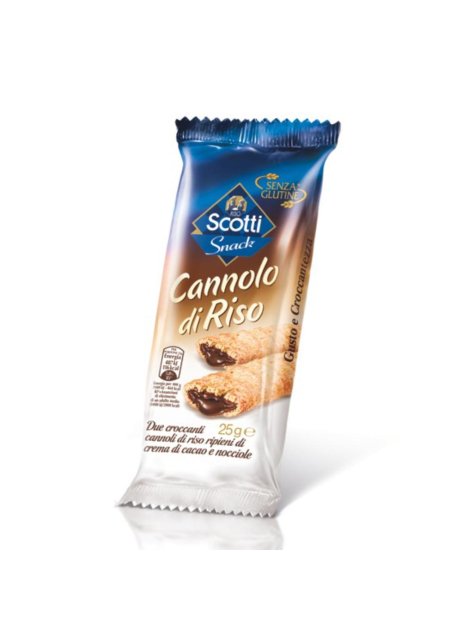 SCOTTI SNACK CANNOLO CIOC 25G