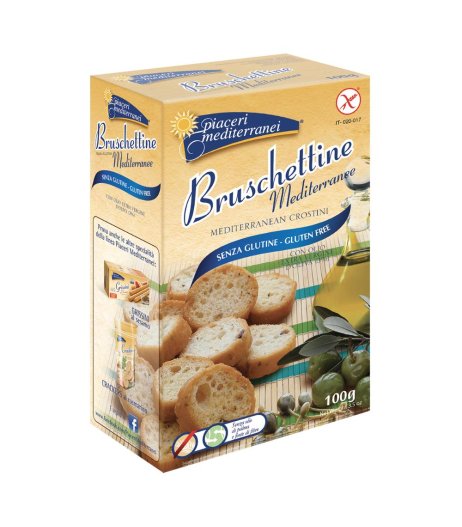 PIACERI MEDIT BRUSCHETTINE100G