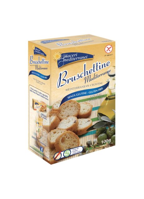 PIACERI MEDIT BRUSCHETTINE100G