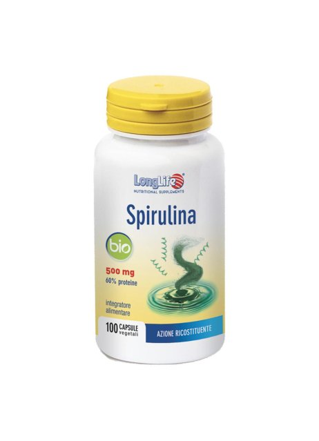 LONGLIFE SPIRULINA BIO 100CPS