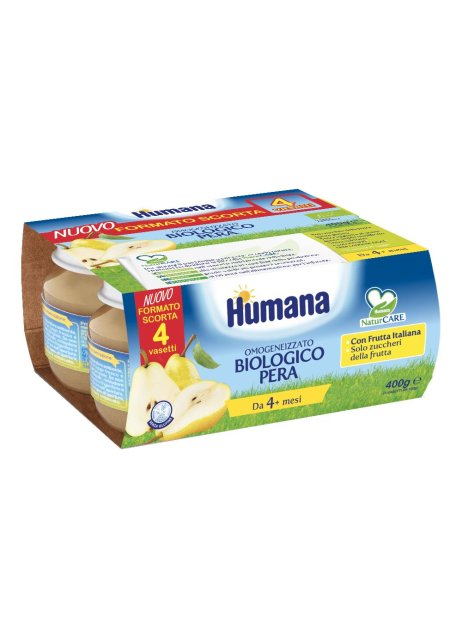 HUMANA OMOG PERA BIO 4X100G