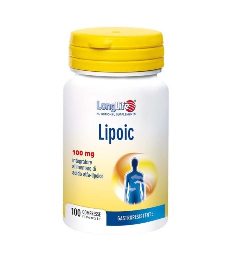 LONGLIFE LIPOIC 100MG 100CPS