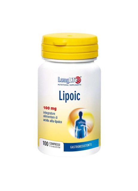 LONGLIFE LIPOIC 100MG 100CPS