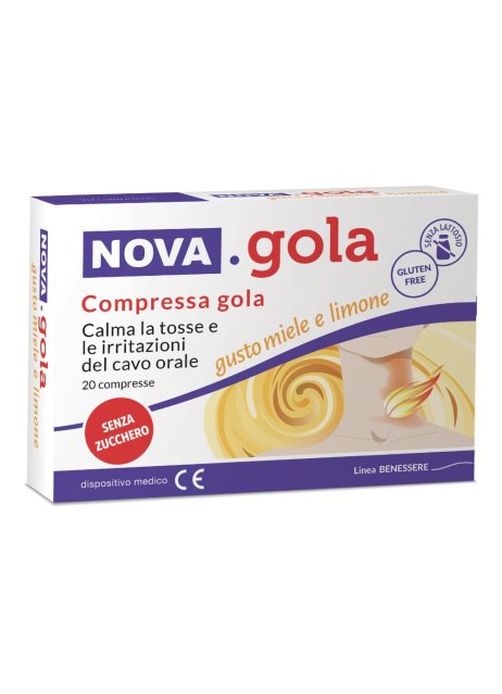 NOVA GOLA LIMONE/MIELE 20CPR