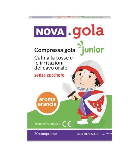 NOVA GOLA JUNIOR ARANCIA 20CPR