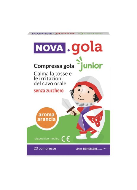 NOVA GOLA JUNIOR ARANCIA 20CPR