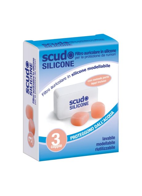 EARPLUG SCUDO SIL 3COPPIE 6PZ