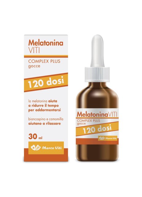 Melatonina Viti Complex Plus Gocce 30 ml - Integratore Per il Sonno