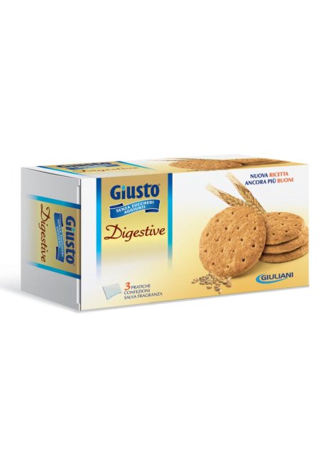 GIUSTO BISC DIGEST S/ZUCC 225G