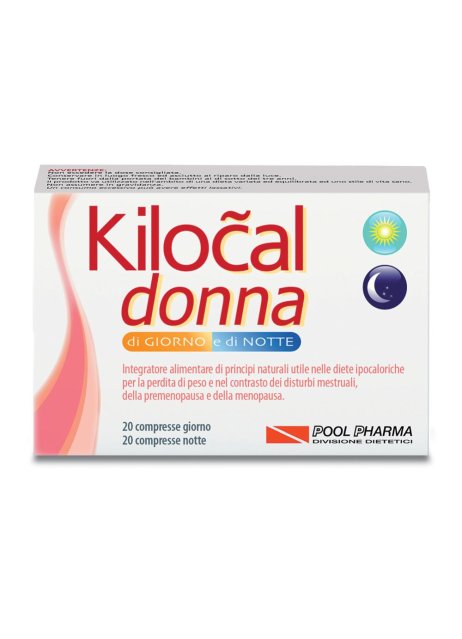  Kilocal Donna Giorno e Notte 40 compresse - Integratore per il Controllo del Peso