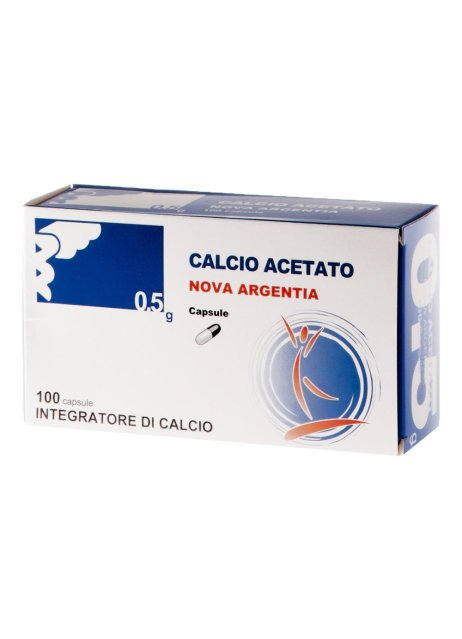 CALCIO ACETATO 0,5G 100CPS