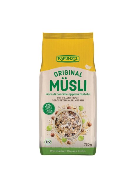 RAPUNZEL ORIGINAL MUESLI 750G