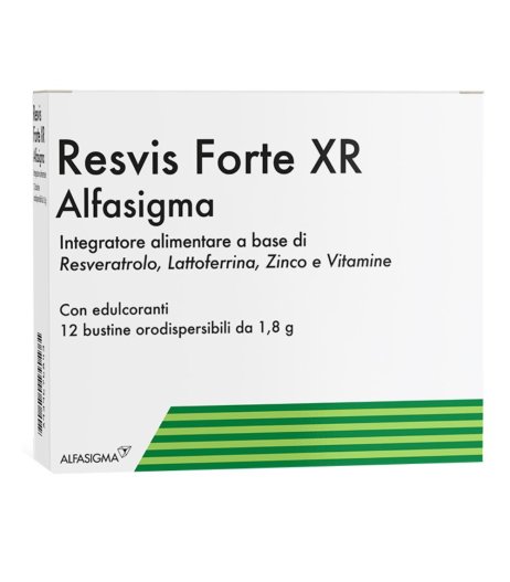 Resvis Forte XR 12 bustine - Integratore per le Difese Immunitarie  