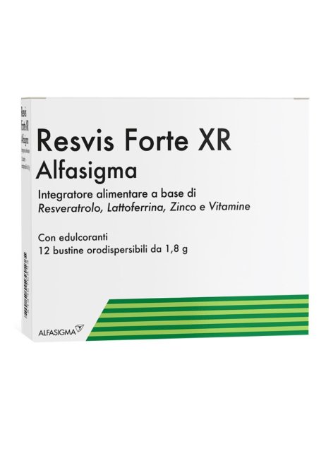 Resvis Forte XR 12 bustine - Integratore per le Difese Immunitarie  