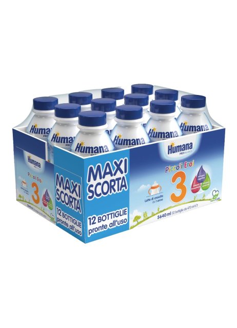 HUMANA 3 Multipack 12x470ml