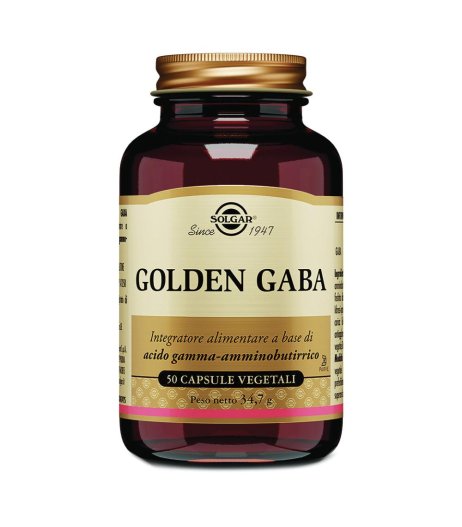 GOLDEN GABA 50CPS VEG SOLGAR