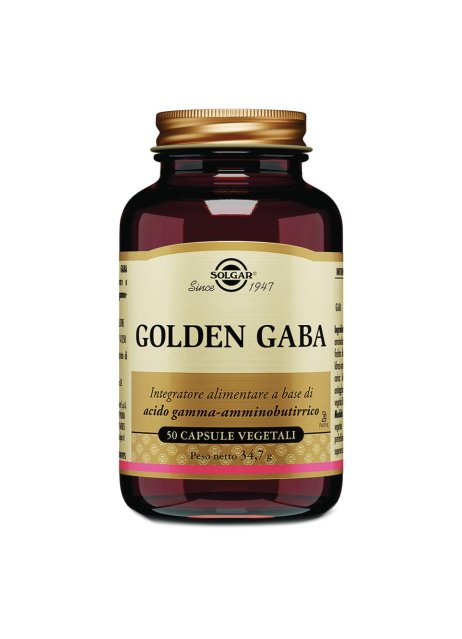 GOLDEN GABA 50CPS VEG SOLGAR