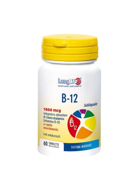 LONGLIFE B12 1000MCG 60CPR