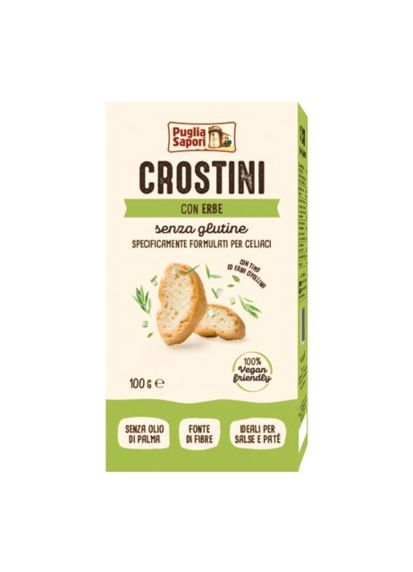 PUGLIA SAP.Crostini Erbe 100g