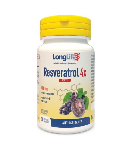 LONGLIFE RESVERATROL 4X 60Cps