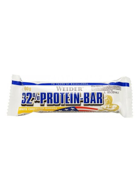 WEIDER Prot.Bar 32% Banana 60g