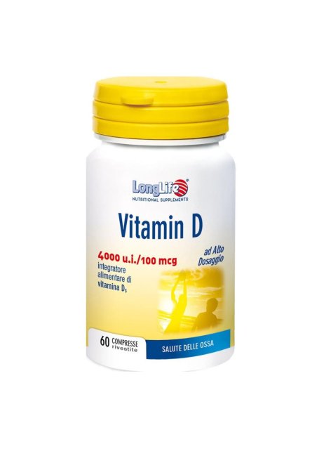 LONGLIFE VITAMIN D4000UI 60CPR