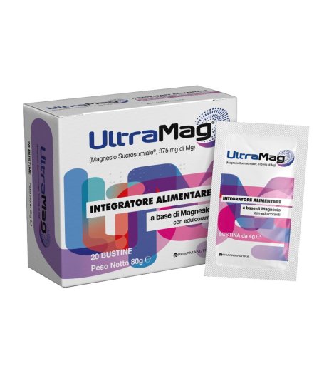 Ultra Mag 20 bustine - Integratore di Magnesio