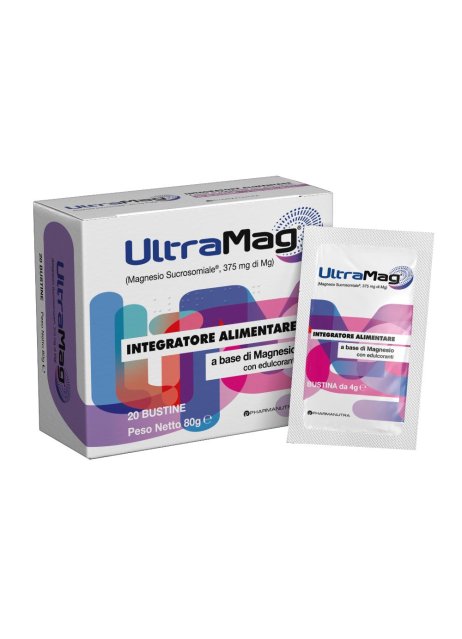 Ultra Mag 20 bustine - Integratore di Magnesio