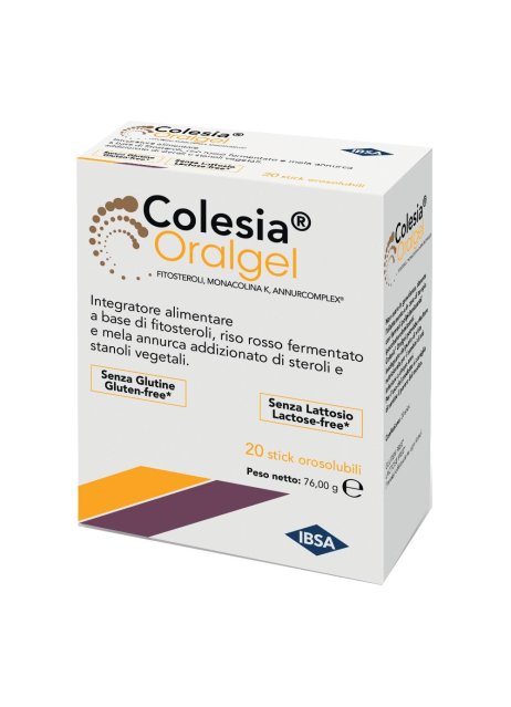 Colesia Oralgel 20sticks